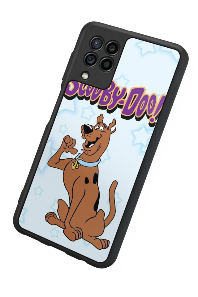 Samsung Galaxy M22 Uyumlu Scooby Doo Tasarımlı Glossy Premium Kılıf