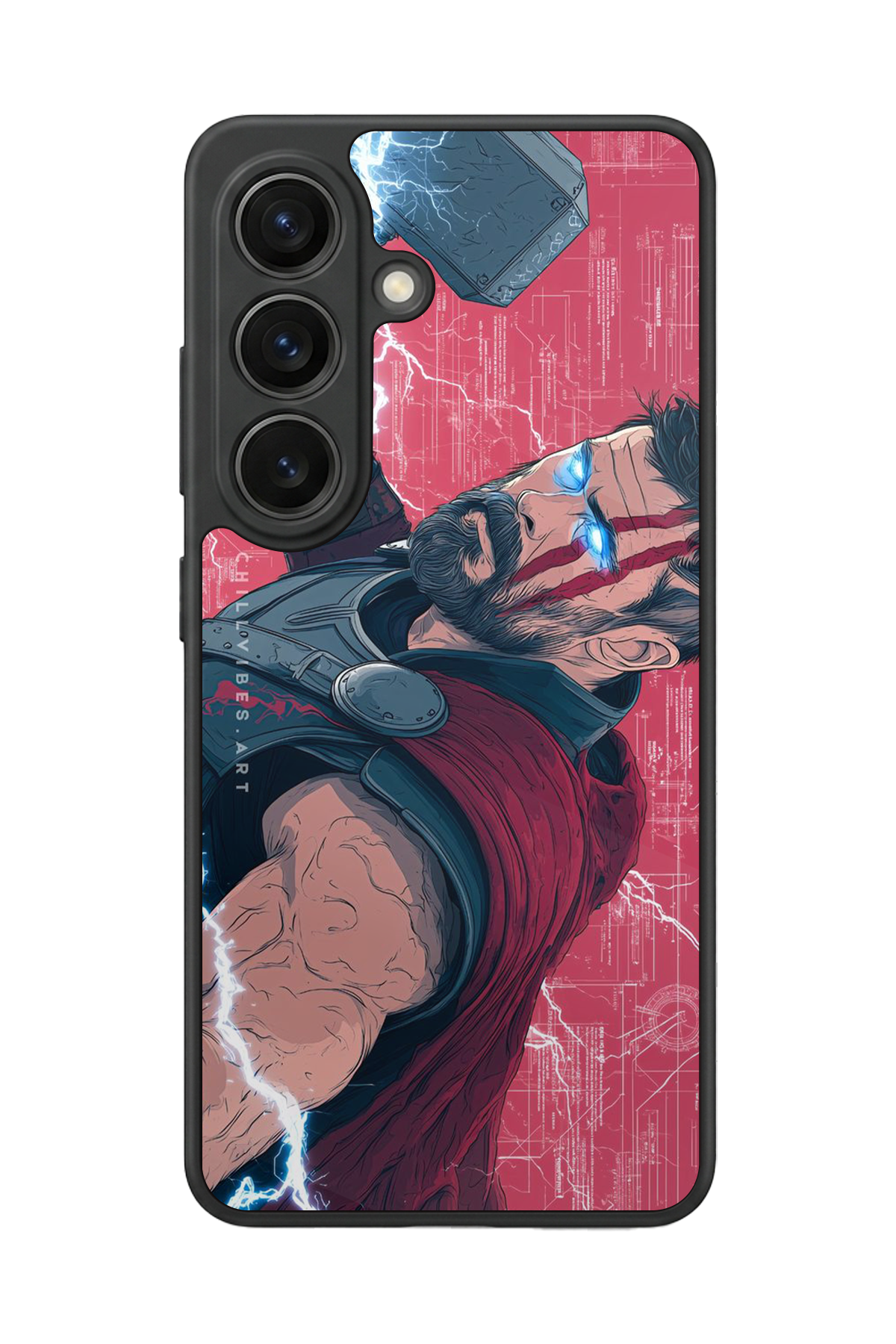 Samsung Galaxy S26 Uyumlu Thor Tasarımlı Glossy Premium Kılıf