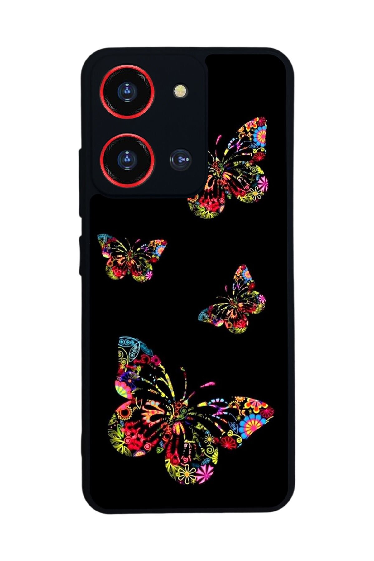 Reeder S19 Max Pro S 108MP Uyumlu Kelebek Tasarımlı Glossy Premium Kılıf