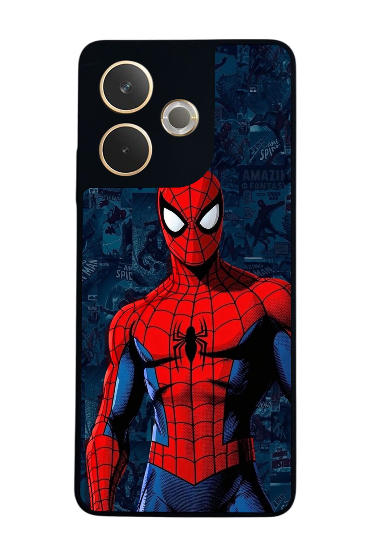 Oppo A5 Pro Uyumlu Spider Man ( Örümcek Adam ) Tasarımlı Glossy Premium Kılıf