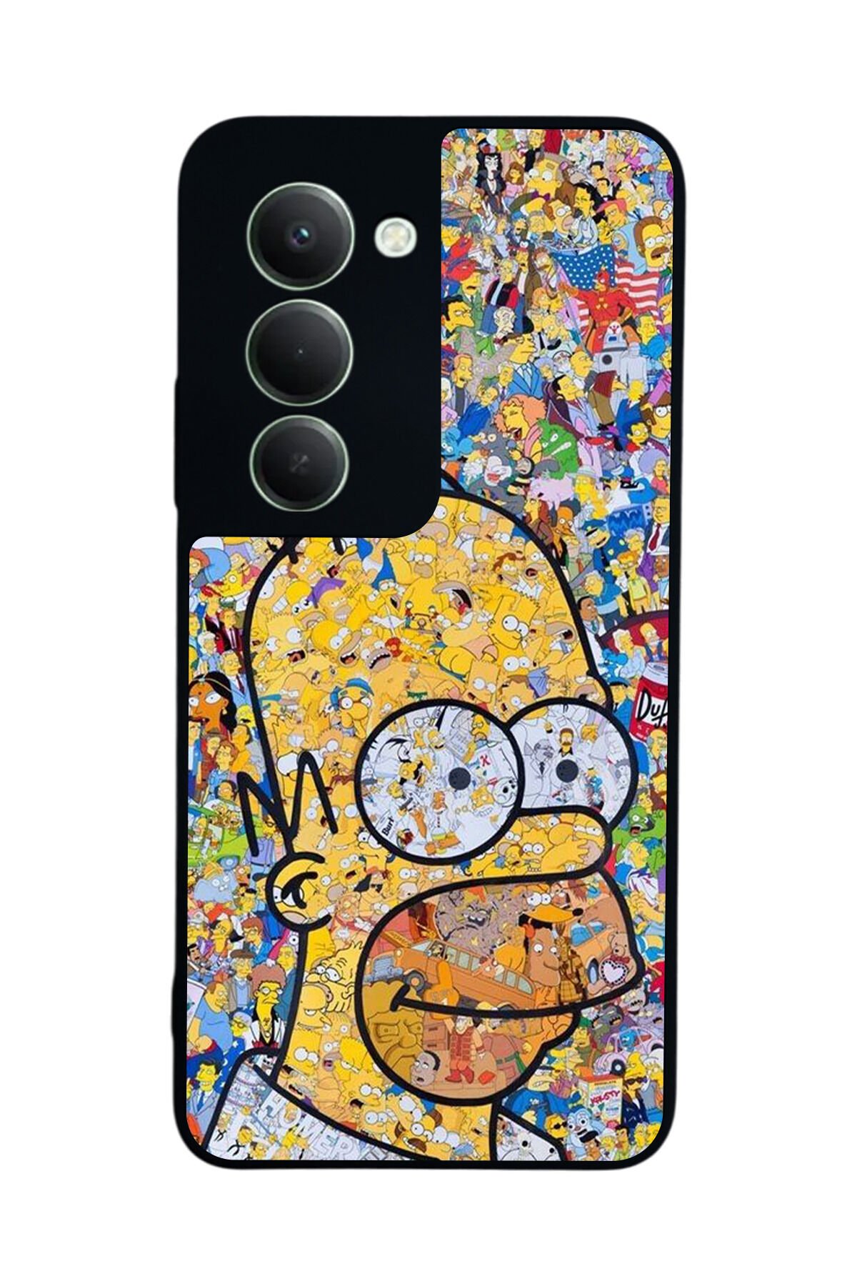 Xiaomi Redmi 15 5G Uyumlu The Simpsons Tasarımlı Glossy Premium Kılıf