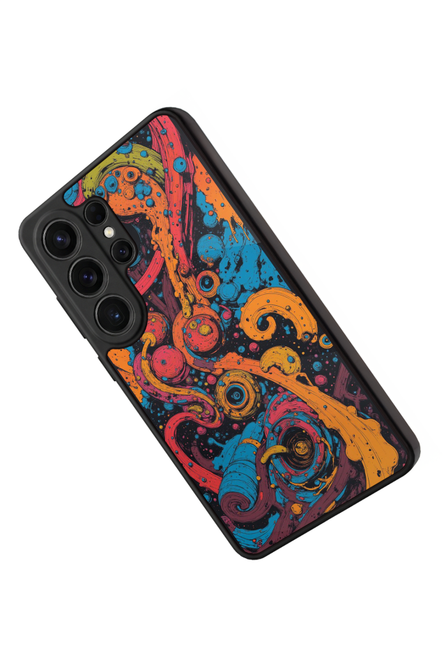 Samsung Galaxy S26 Ultra Uyumlu Abstract Tasarımlı Glossy Premium Kılıf