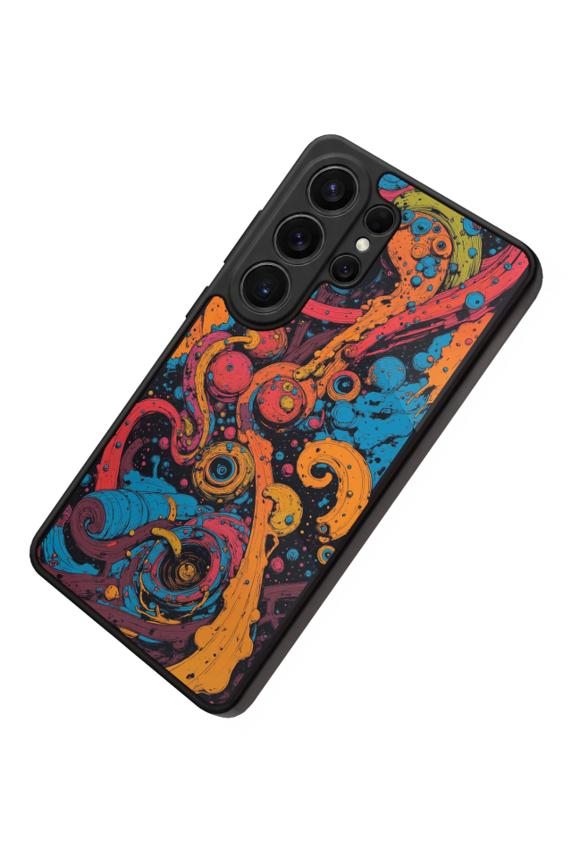 Samsung Galaxy S26 Ultra Uyumlu Abstract Tasarımlı Glossy Premium Kılıf