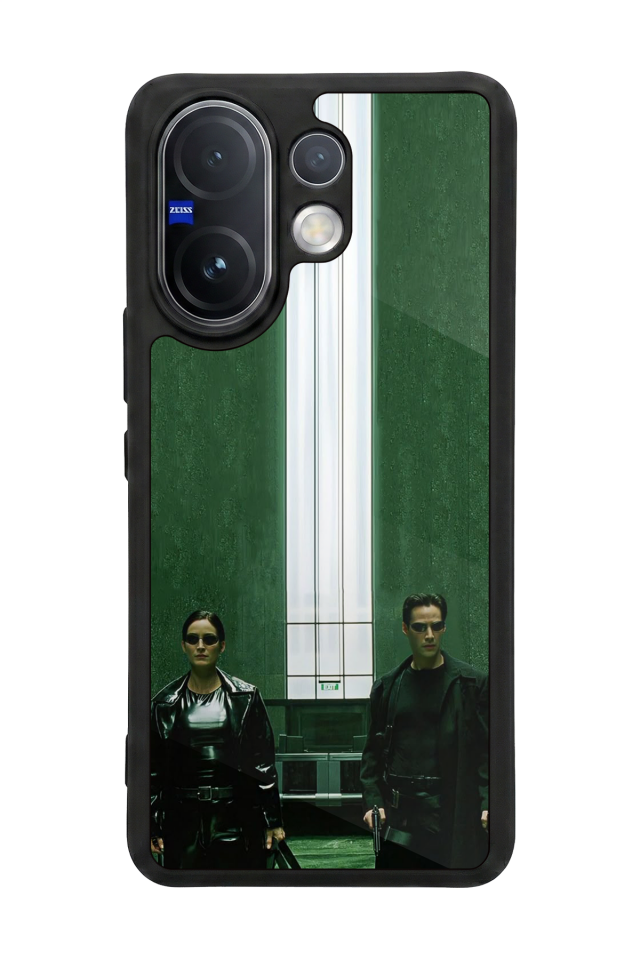 Vivo V60 Uyumlu MatriVivo V60 Tasarımlı Glossy Premium Kılıf