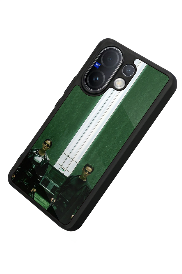 Vivo V60 Uyumlu MatriVivo V60 Tasarımlı Glossy Premium Kılıf