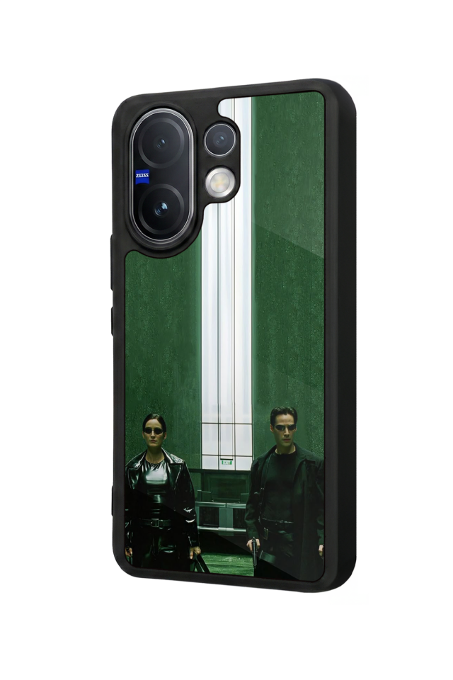 Vivo V60 Uyumlu MatriVivo V60 Tasarımlı Glossy Premium Kılıf