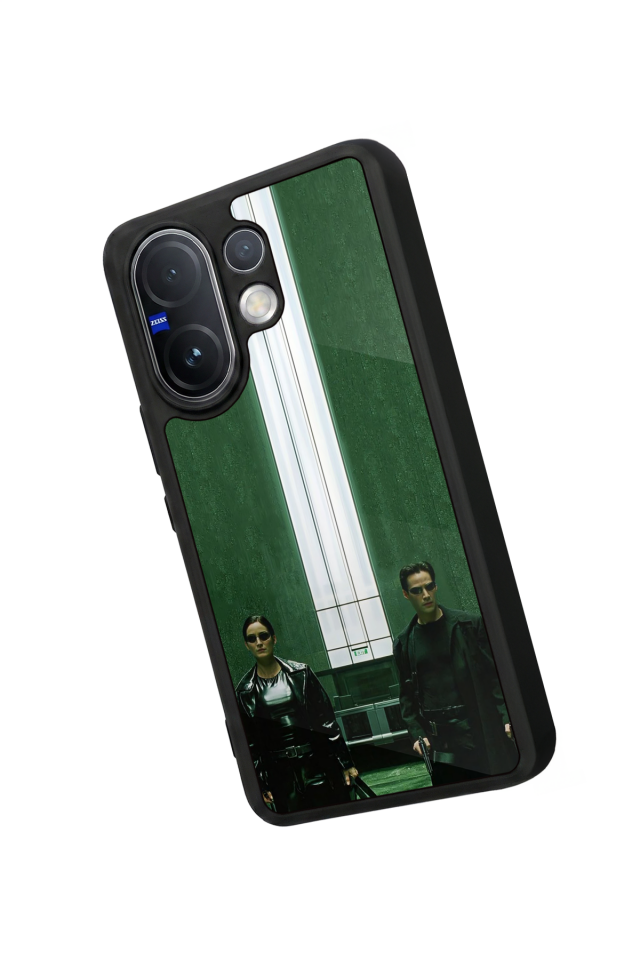 Vivo V60 Uyumlu MatriVivo V60 Tasarımlı Glossy Premium Kılıf