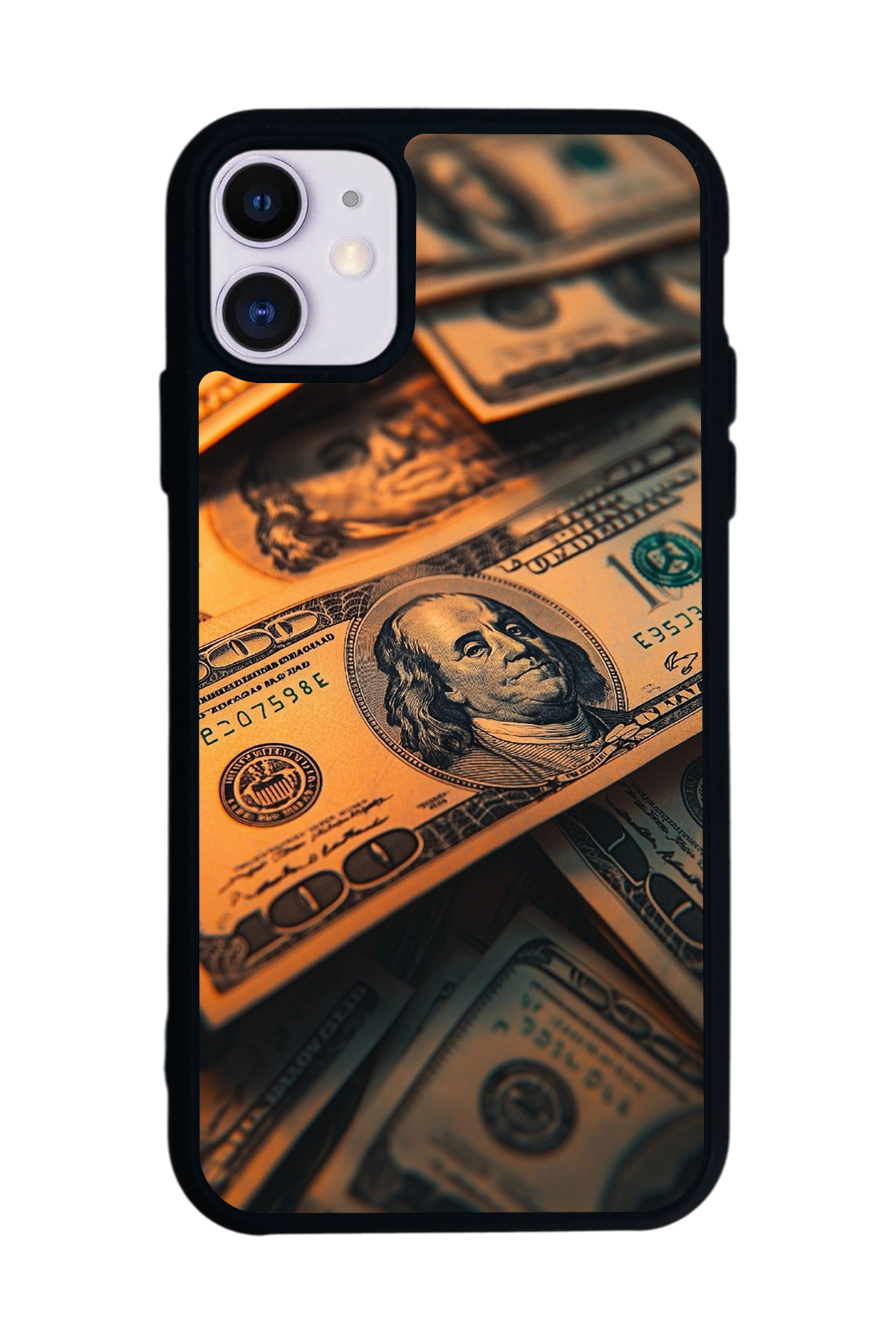 iPhone 11 Uyumlu Para Tasarımlı Glossy Premium Kılıf