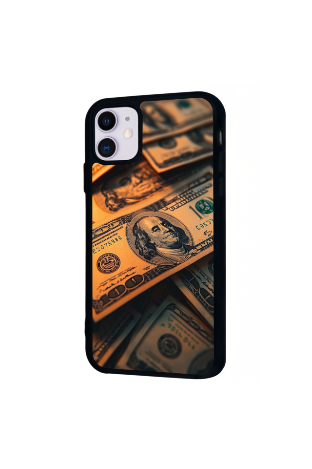 iPhone 11 Uyumlu Para Tasarımlı Glossy Premium Kılıf