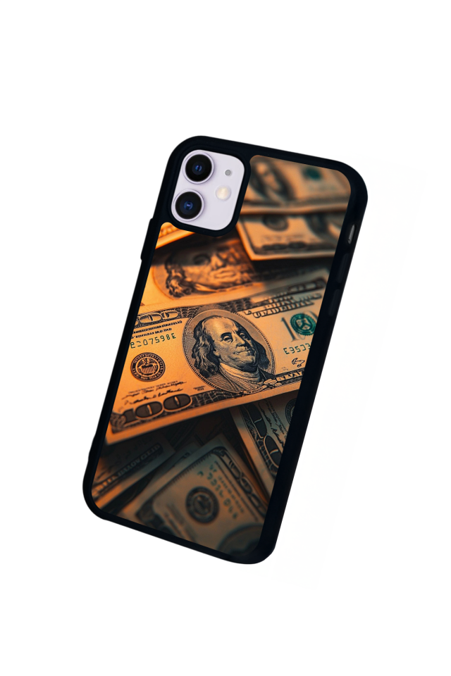 iPhone 11 Uyumlu Para Tasarımlı Glossy Premium Kılıf