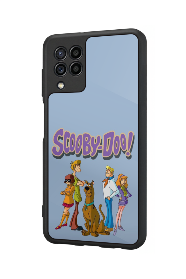 Samsung Galaxy M22 Uyumlu Scooby Doo Tasarımlı Glossy Premium Kılıf