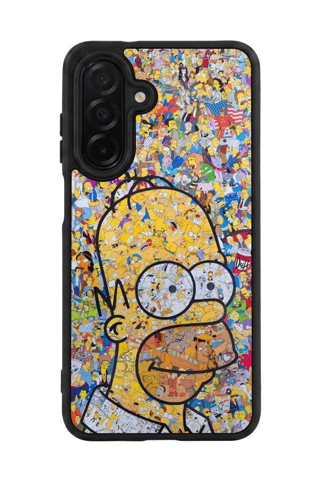Samsung Galaxy A26 Uyumlu The Simpsons Tasarımlı Glossy Premium Kılıf