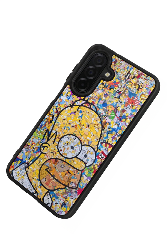 Samsung Galaxy A26 Uyumlu The Simpsons Tasarımlı Glossy Premium Kılıf