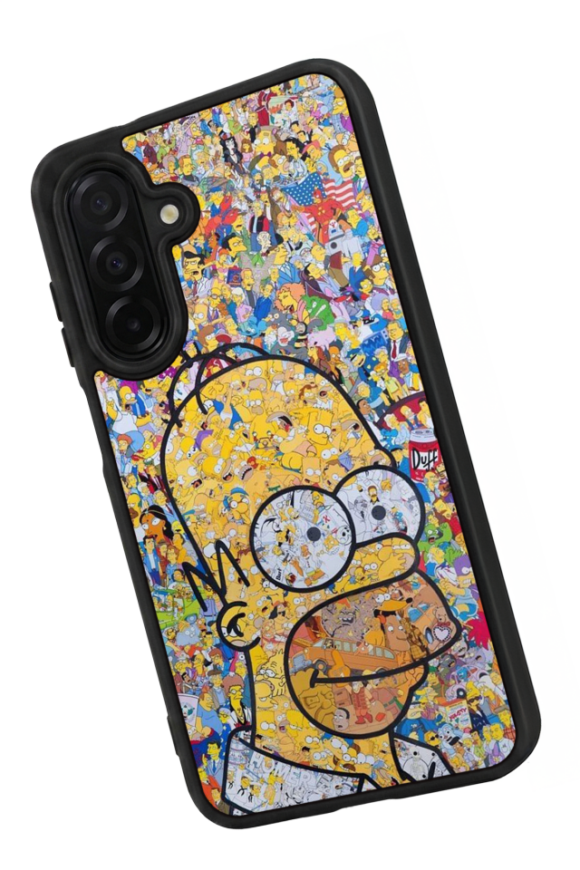 Samsung Galaxy A26 Uyumlu The Simpsons Tasarımlı Glossy Premium Kılıf