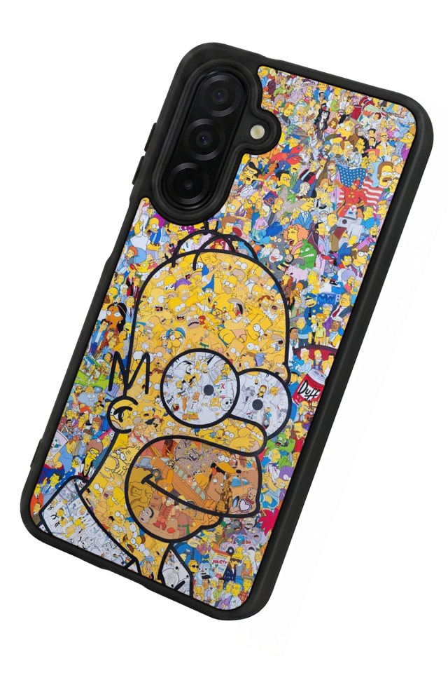 Samsung Galaxy A26 Uyumlu The Simpsons Tasarımlı Glossy Premium Kılıf
