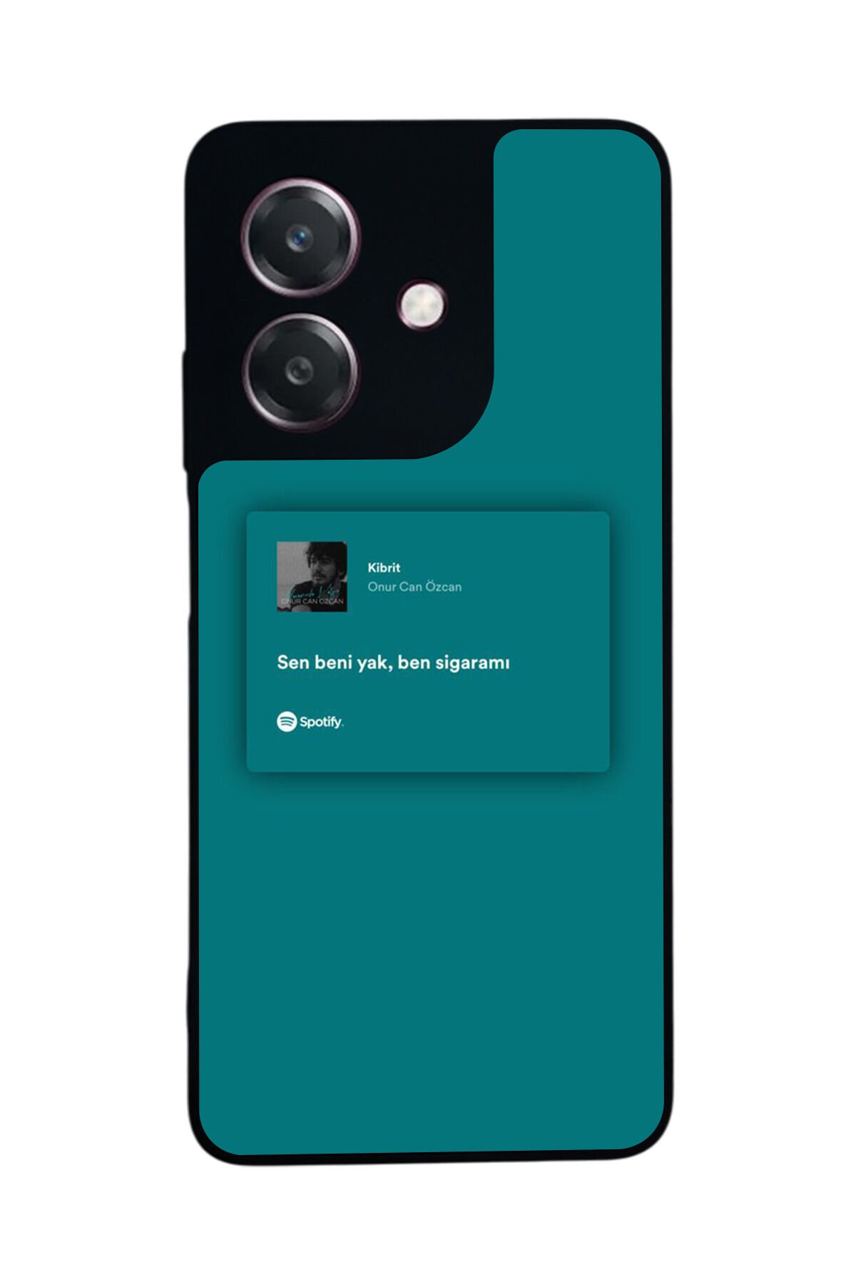 Oppo A3 5G Uyumlu Sarki Sozleri Tasarımlı Glossy Premium Kılıf