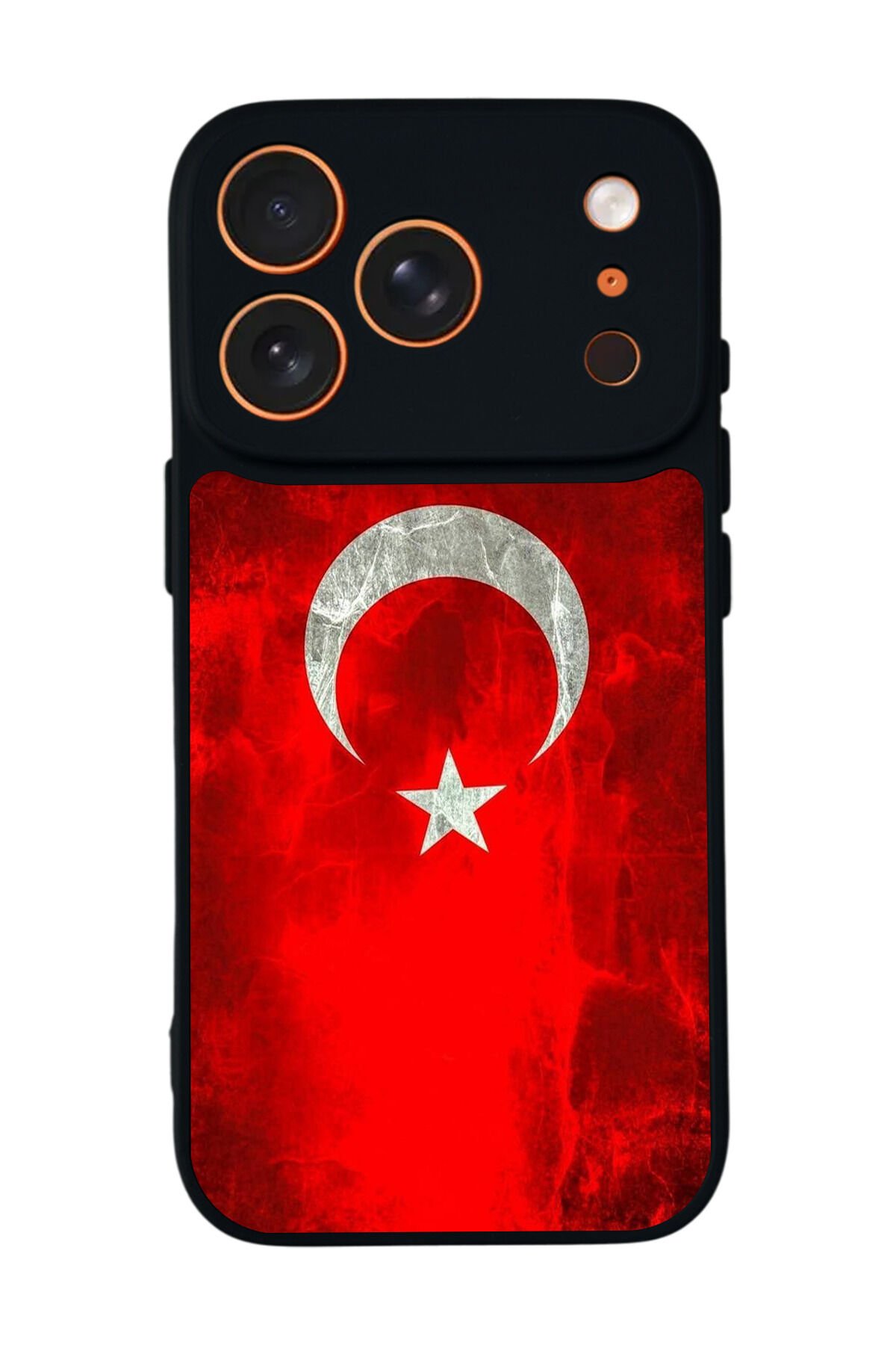iPhone 17 Pro Max Uyumlu Türk Bayragi Tasarımlı Glossy Premium Kılıf