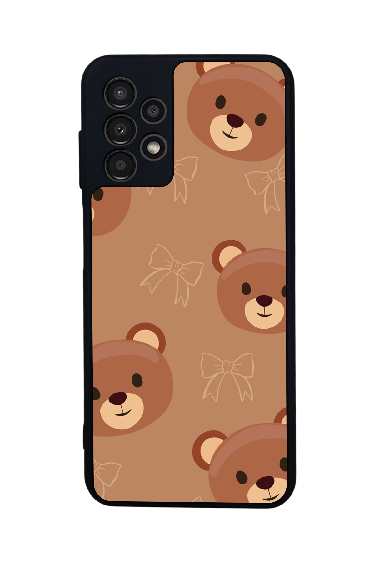 Samsung Galaxy A23 Uyumlu Ayı Tasarımlı Glossy Premium Kılıf