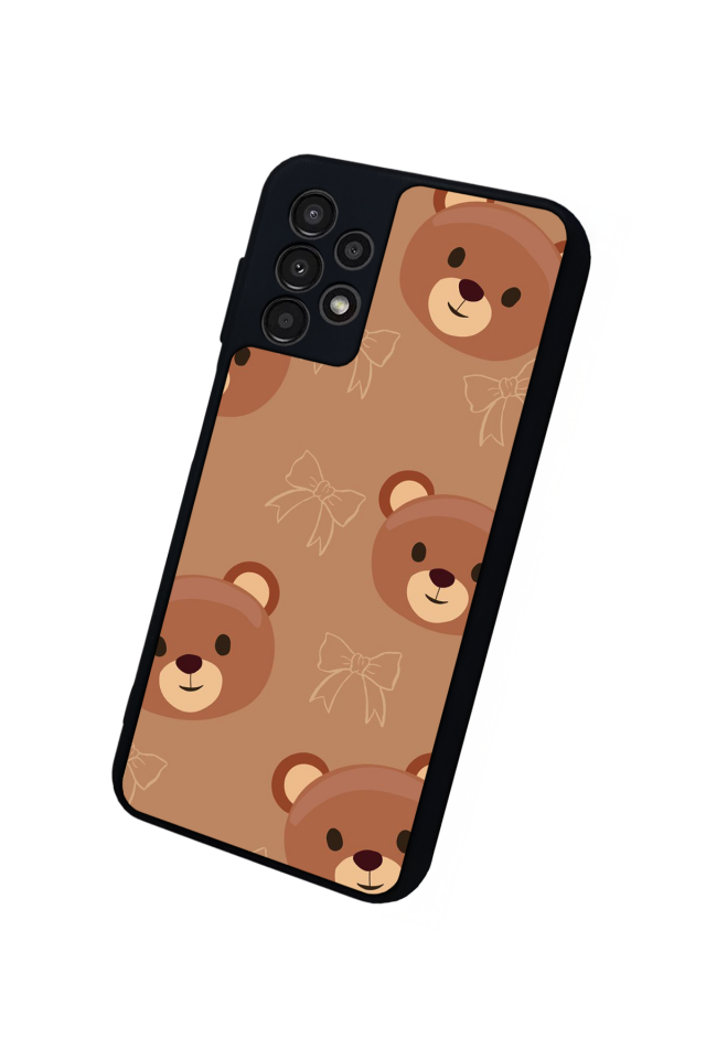 Samsung Galaxy A23 Uyumlu Ayı Tasarımlı Glossy Premium Kılıf