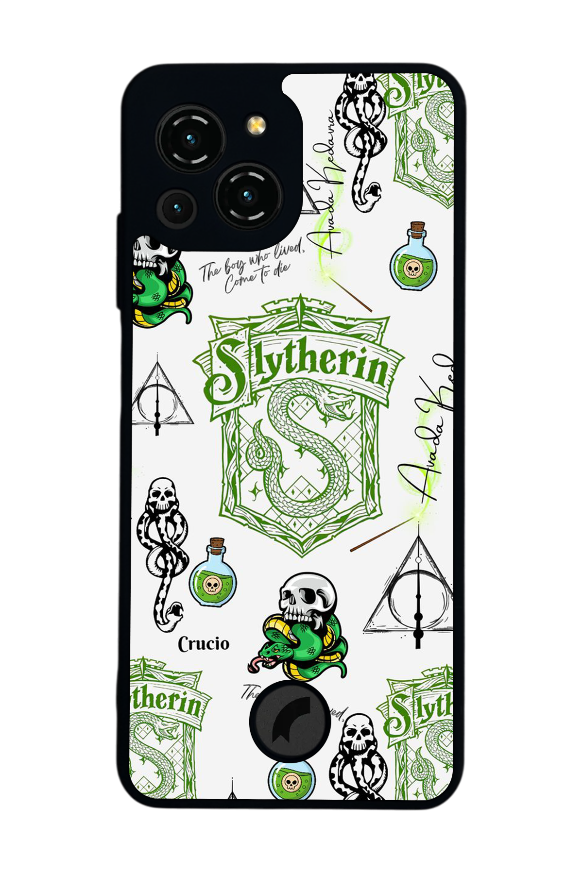 Reeder S23 Pro Max Uyumlu HarryPotter Tasarımlı Glossy Premium Kılıf