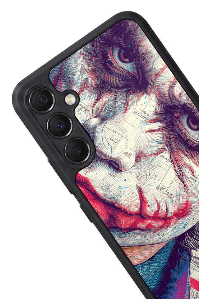 Samsung Galaxy M34 Uyumlu Joker Tasarımlı Glossy Premium Kılıf