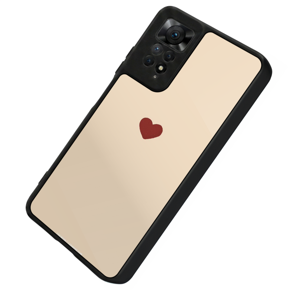 Xiaomi Redmi Note 11 Pro Uyumlu Kalp Love Tasarımlı Glossy Premium Kılıf