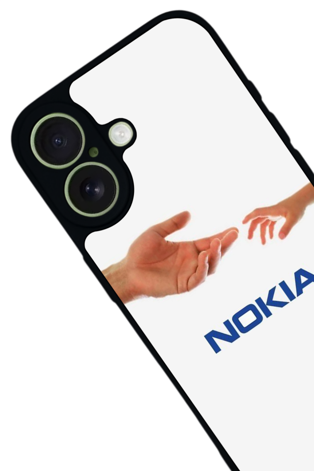 iPhone 17 Uyumlu Nokia Tasarımlı Glossy Premium Kılıf