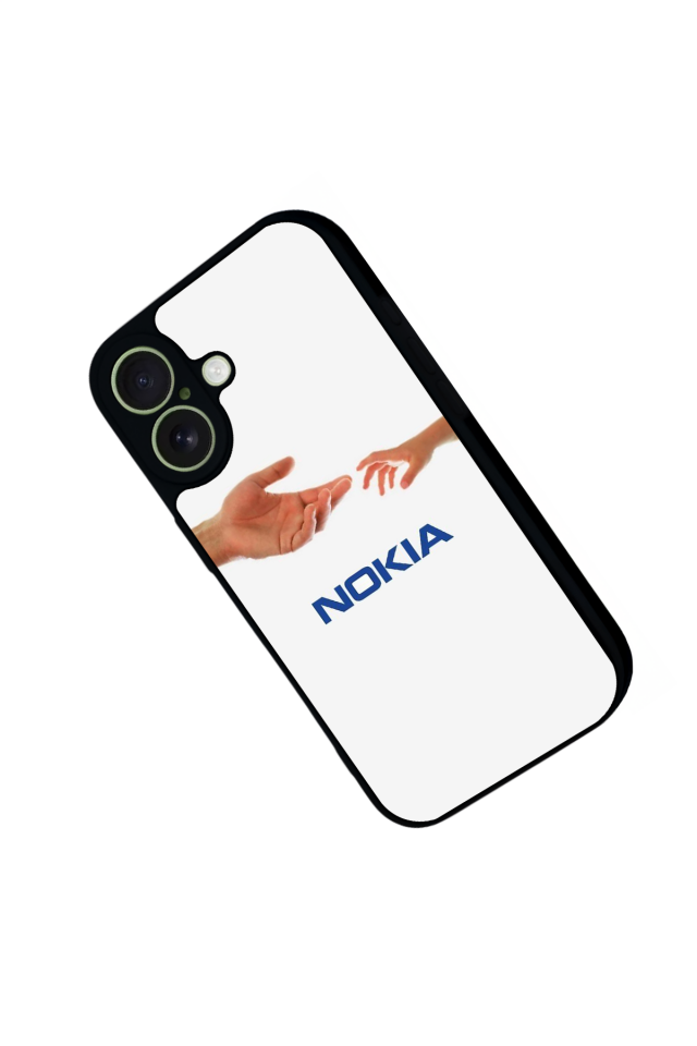 iPhone 17 Uyumlu Nokia Tasarımlı Glossy Premium Kılıf