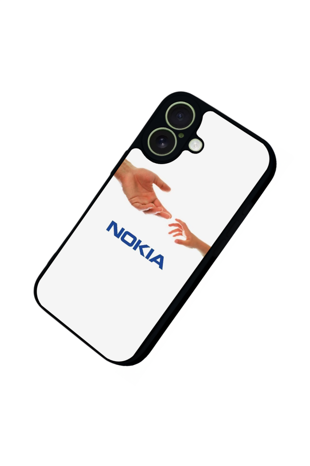 iPhone 17 Uyumlu Nokia Tasarımlı Glossy Premium Kılıf