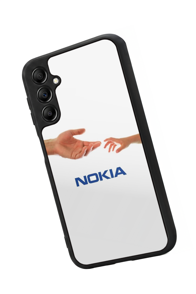Samsung Galaxy A14 Uyumlu Nokia Tasarımlı Glossy Premium Kılıf