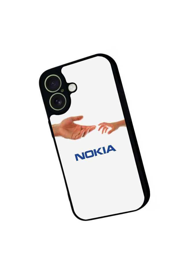 iPhone 17 Uyumlu Nokia Tasarımlı Glossy Premium Kılıf