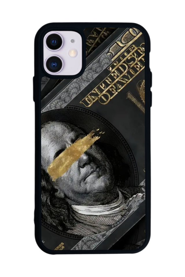 iPhone 11 Uyumlu Para Tasarımlı Glossy Premium Kılıf
