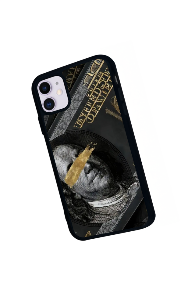 iPhone 11 Uyumlu Para Tasarımlı Glossy Premium Kılıf