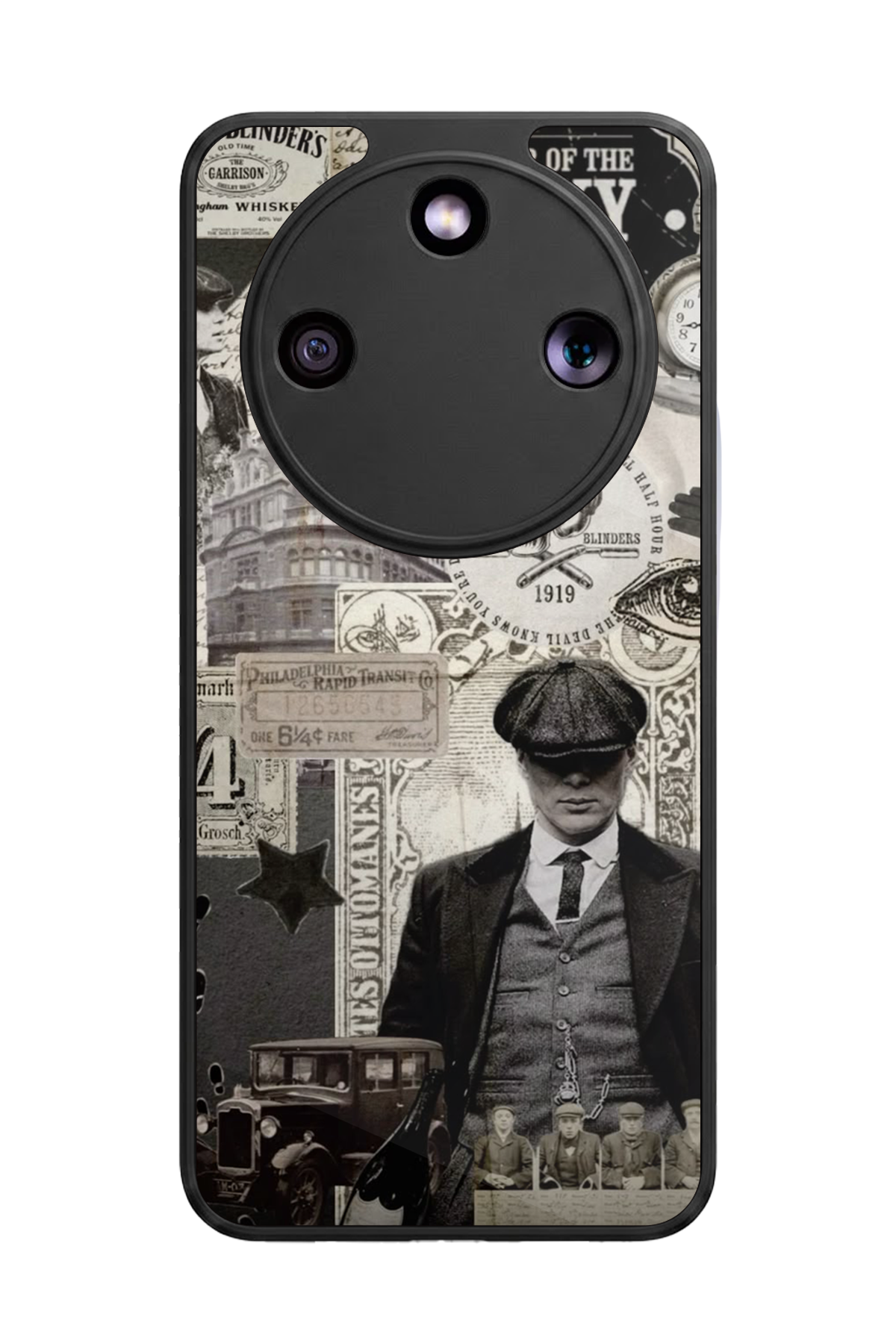 Honor Magic 8 Lite Uyumlu Peaky Blinders Tasarımlı Glossy Premium Kılıf