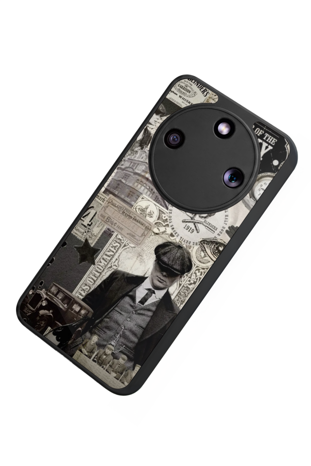 Honor Magic 8 Lite Uyumlu Peaky Blinders Tasarımlı Glossy Premium Kılıf