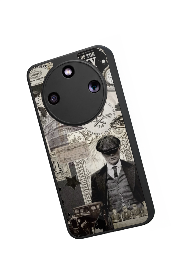Honor Magic 8 Lite Uyumlu Peaky Blinders Tasarımlı Glossy Premium Kılıf
