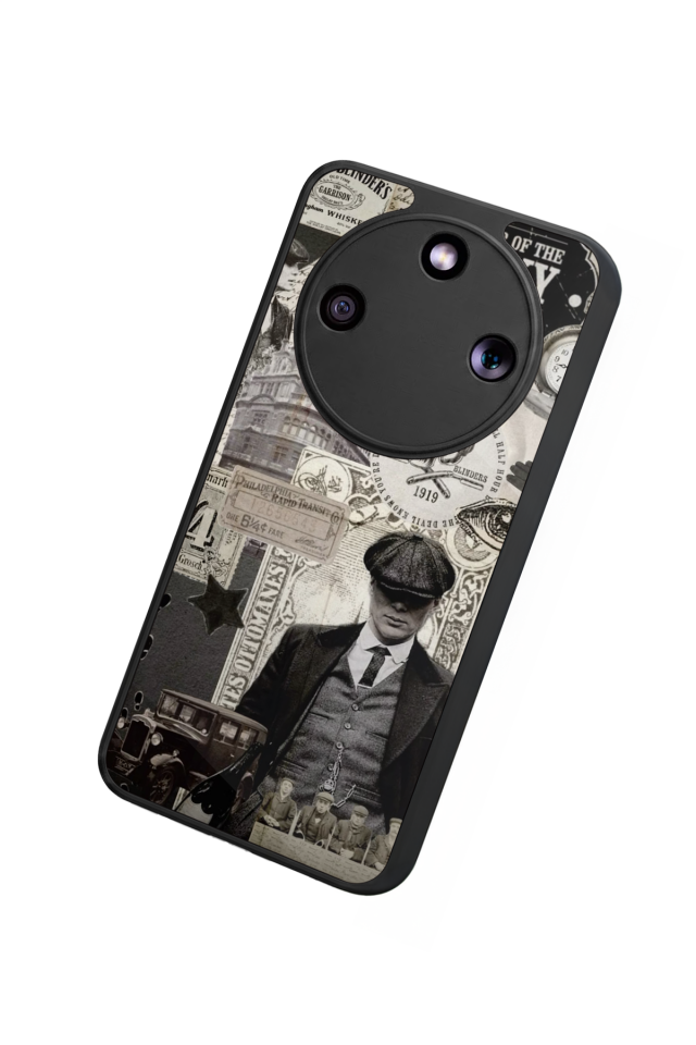 Honor Magic 8 Lite Uyumlu Peaky Blinders Tasarımlı Glossy Premium Kılıf