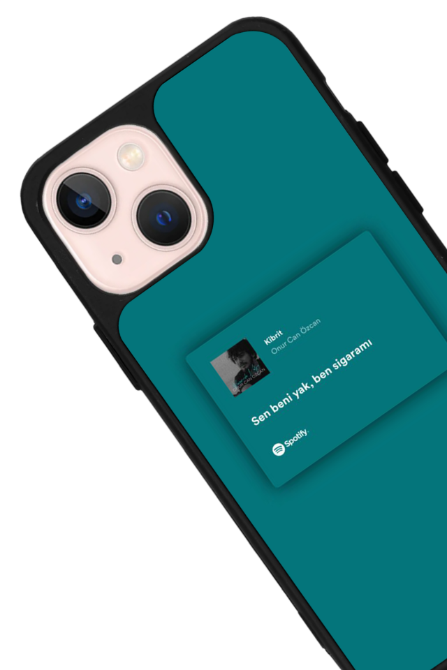 iPhone 15 Plus Uyumlu Sarki Sozleri Tasarımlı Glossy Premium Kılıf
