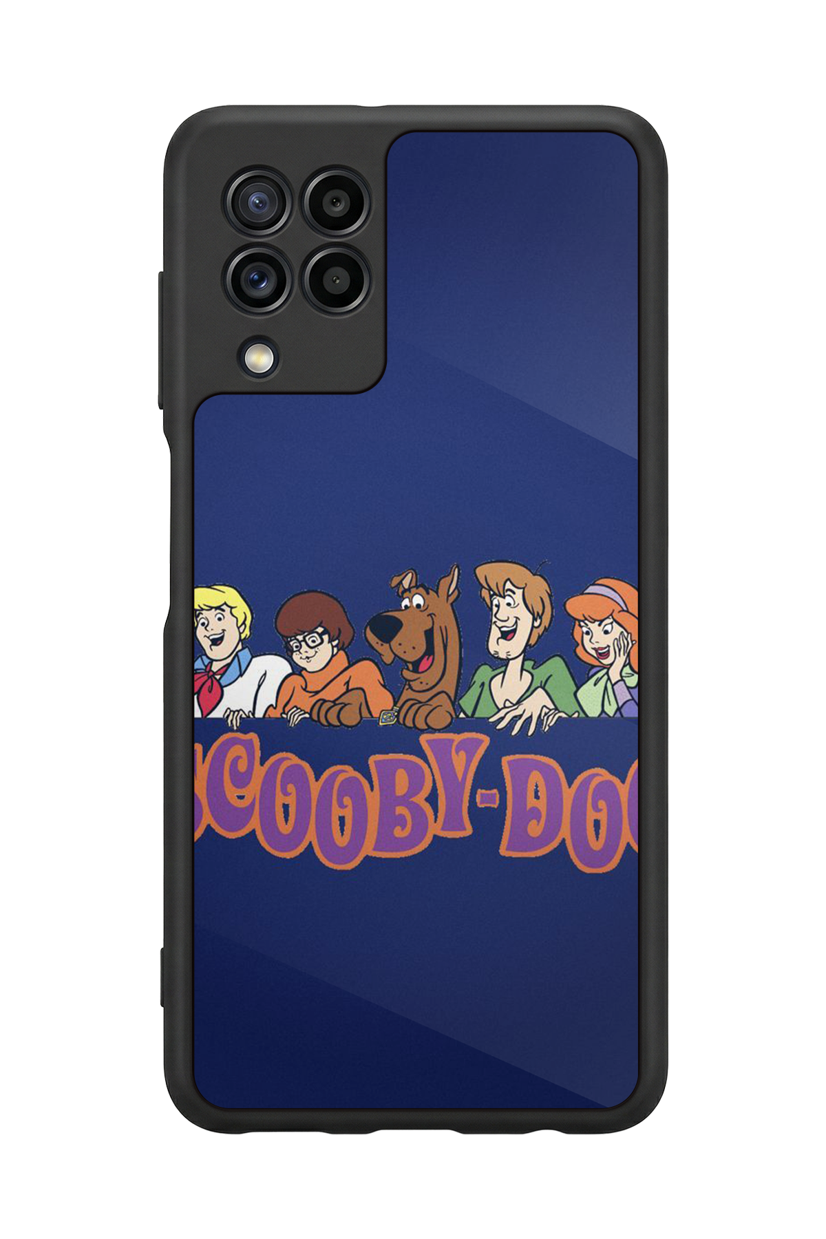 Samsung Galaxy M22 Uyumlu Scooby Doo Tasarımlı Glossy Premium Kılıf