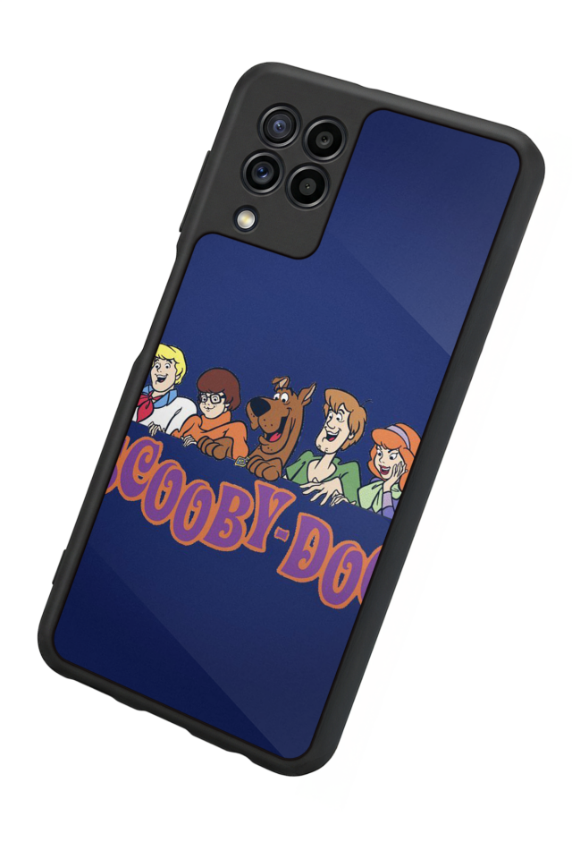 Samsung Galaxy M22 Uyumlu Scooby Doo Tasarımlı Glossy Premium Kılıf