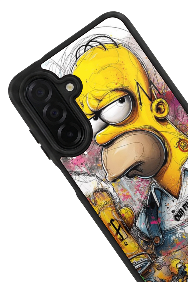 Samsung Galaxy A26 Uyumlu The Simpsons Tasarımlı Glossy Premium Kılıf
