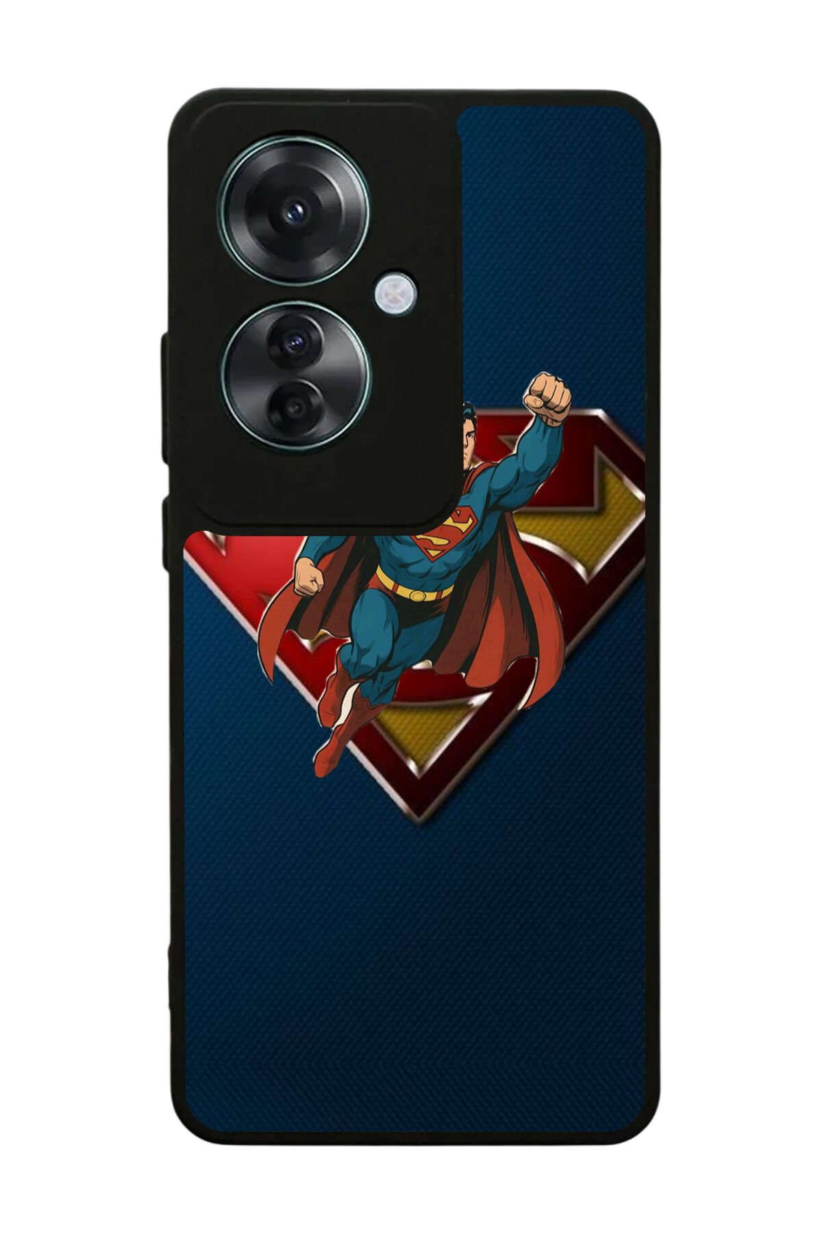 Oppo Reno 11F Uyumlu Superman Tasarımlı Glossy Premium Kılıf