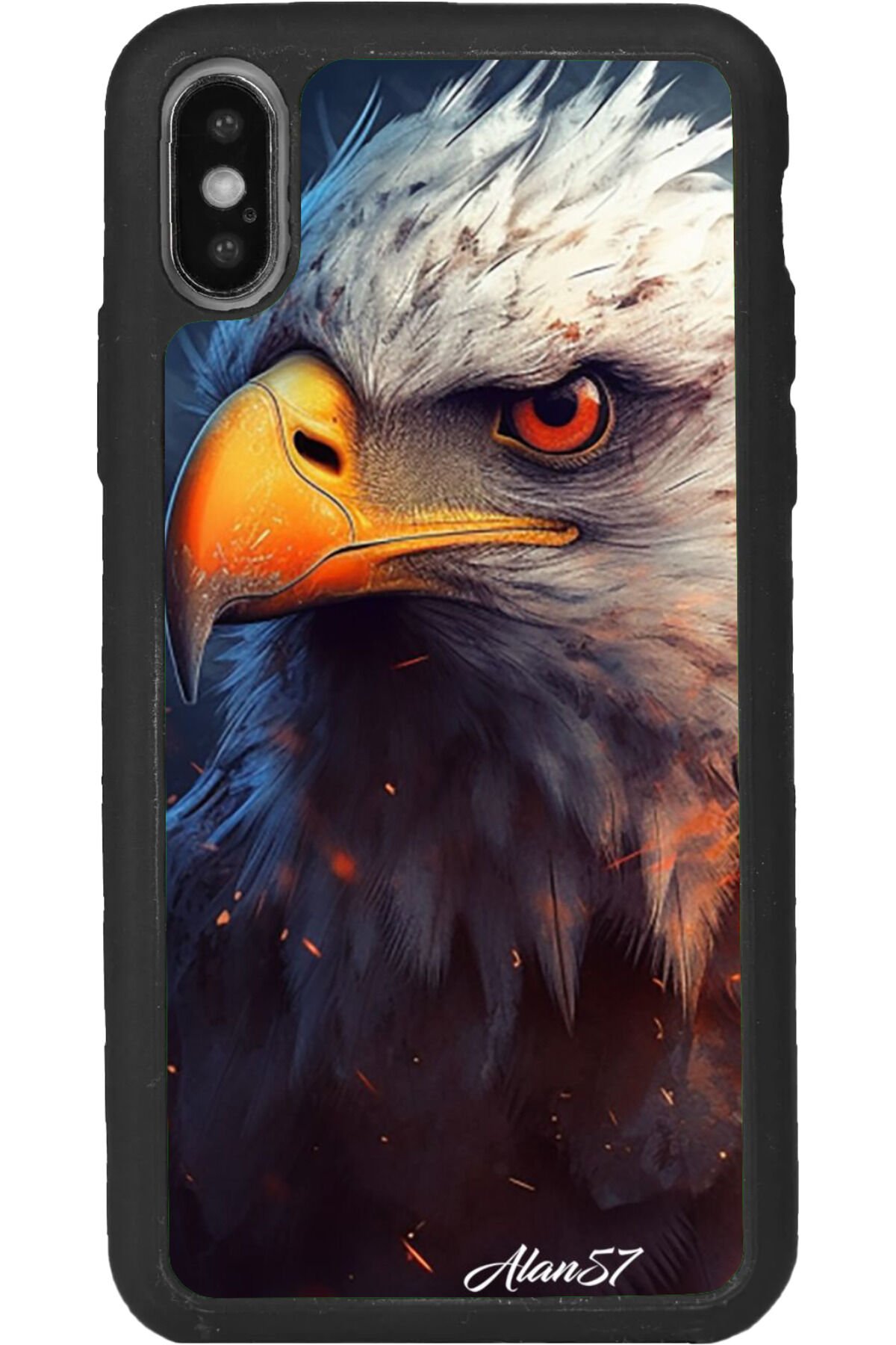 iPhone XS Max Uyumlu Mat Siyah uyumlu Kılıf – Yumuşak Silikon, Koruyucu, Şok Emici Kapak