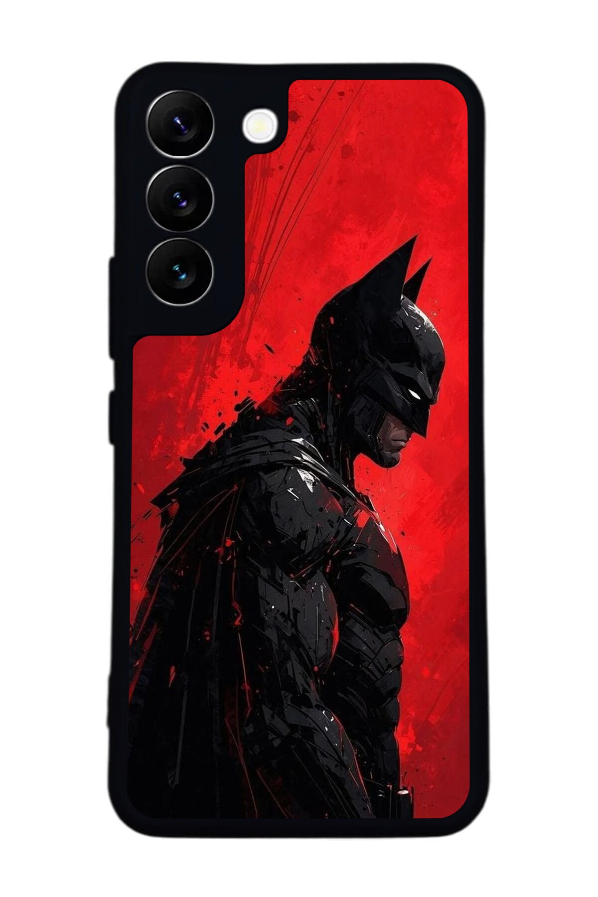 Samsung Galaxy S22 Uyumlu Batman Tasarımlı Glossy Premium Kılıf