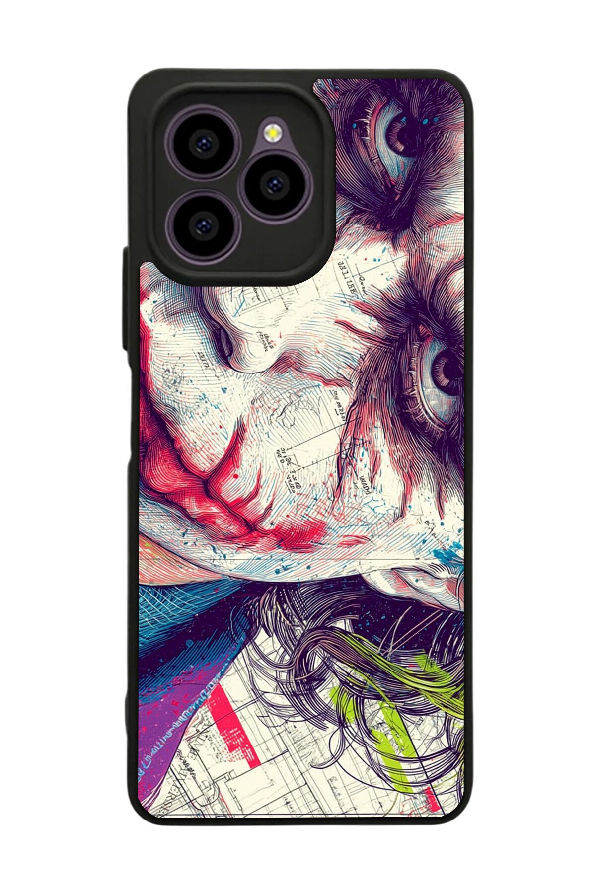 Omix X6 Uyumlu Joker Tasarımlı Glossy Premium Kılıf