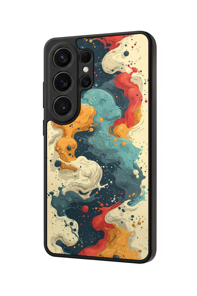 Samsung Galaxy S26 Ultra Uyumlu Abstract Tasarımlı Glossy Premium Kılıf