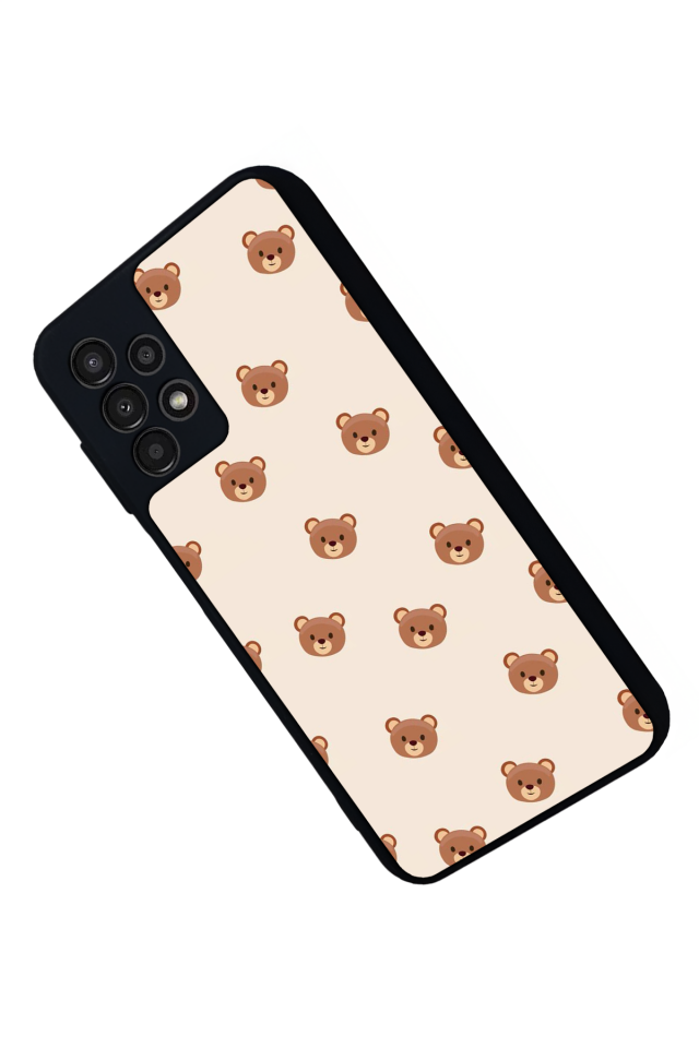 Samsung Galaxy A23 Uyumlu Ayı Tasarımlı Glossy Premium Kılıf