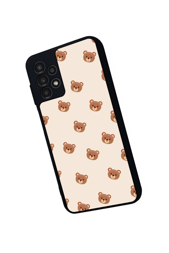 Samsung Galaxy A23 Uyumlu Ayı Tasarımlı Glossy Premium Kılıf