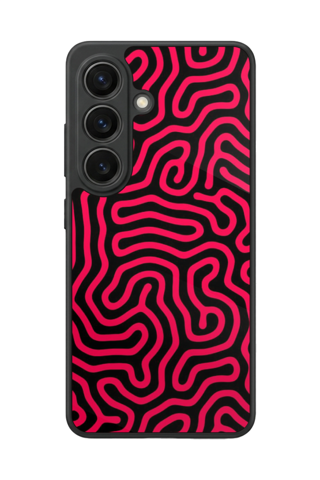 Samsung Galaxy S26 Uyumlu Çizgi Sanatı Tasarımlı Glossy Premium Kılıf