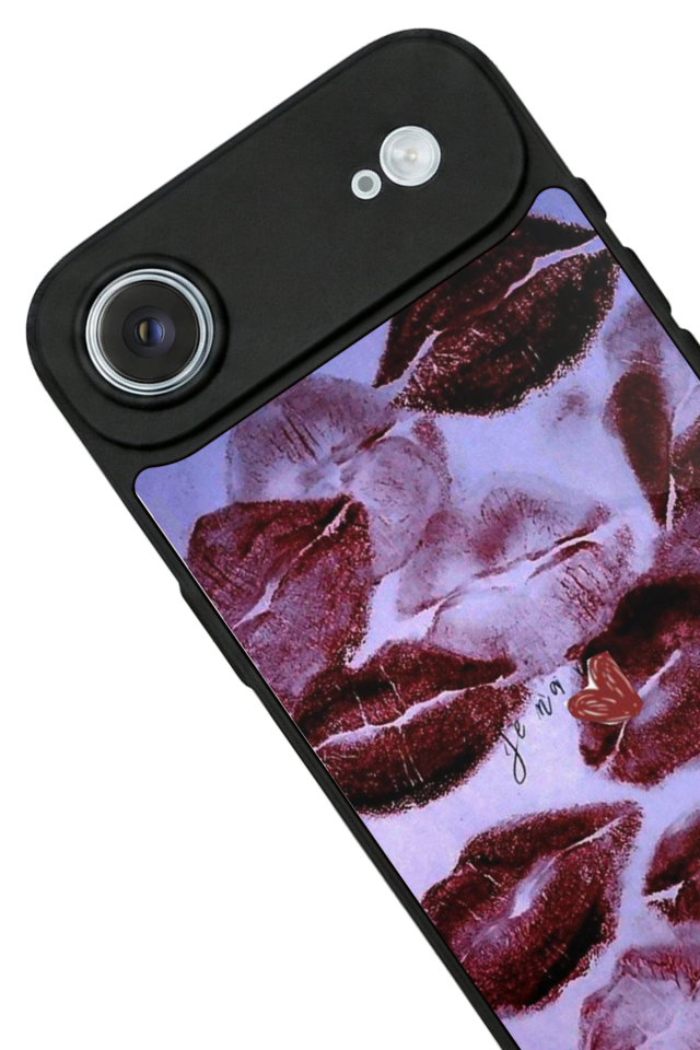 iPhone 17 Air Uyumlu Dudak Tasarımlı Glossy Premium Kılıf
